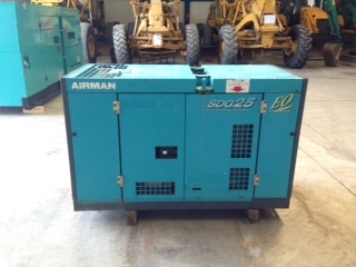 เครื่องปั่นไฟ Airman SDG25S #1233A50855 จากญี่ปุ่น สนใจโทร. 080-6565422 (หนิง)