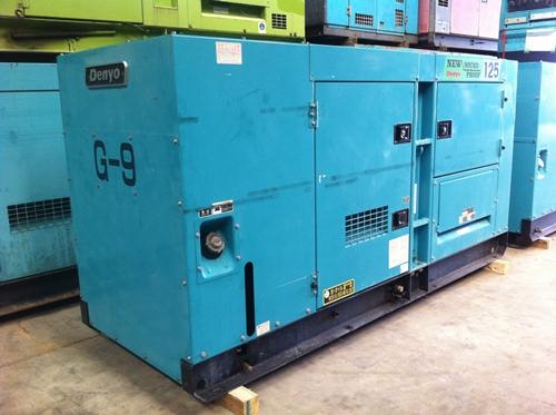 DENYO DCA-125SPK3 #1343078 2009y 2463h DENYO DCA-125SPK3 #1343078 2009y 2463h