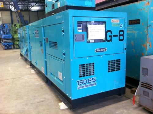 DENYO  DCA-150ESK  #1343079  2009y  10261h