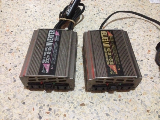 ตัวแปลงไฟ12vเป็น100vของเก่าญี่ปุ่นสภาพดีตัวละ