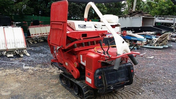 รถนวดข้าวเดินตาม เก่าญี่ปุ่น KUBOTA สภาพอย่างสวย เป็นแทรคยาง นวดข้าวเร็ว ง่าย เคลี่อนย้ายง่าย ทำงานสะดวก คล่องตัว ทนทาน เครื่องยนต์ติดง่าย รถนวดข้าวเดินตาม เก่าญี่ปุ่น KUBOTA สภาพอย่างสวย เป็นแทรคยาง นวดข้าวเร็ว ง่าย เคลี่อนย้ายง่าย ทำงานสะดวก คล่องตัว ทนทาน เครื่องยนต์ติดง่าย