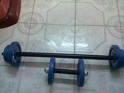 ดัมเบลขนาด 8 โลข้างละ 4 กิโล(บราเบล 18 โล) ดัมเบลขนาด 8 โลข้างละ 4 กิโล(บราเบล 18 โล)