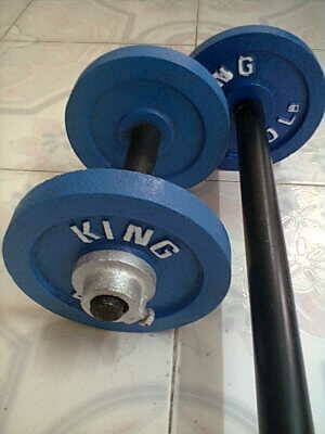 ดัมเบลขนาด 8 โลข้างละ 4 กิโล(บราเบล 18 โล)