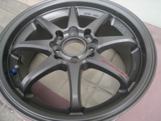 ขายล้อแม็กมือ2 สภาพใหม่ weds sport 15"x6.5"  สนใจติดต่อเล็กคลองสามครับ 081-3747940
