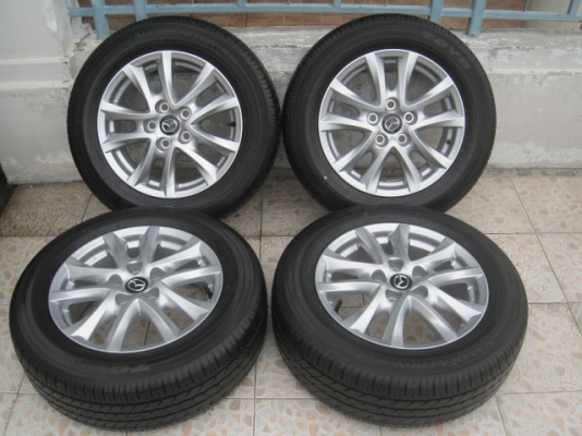 ขายล้อแม็กป้ายแดง Mazda3 16"พร้อมยางToyo ปี14 สนใจติดต่อเล็กคลองสามครับ 081-3747940