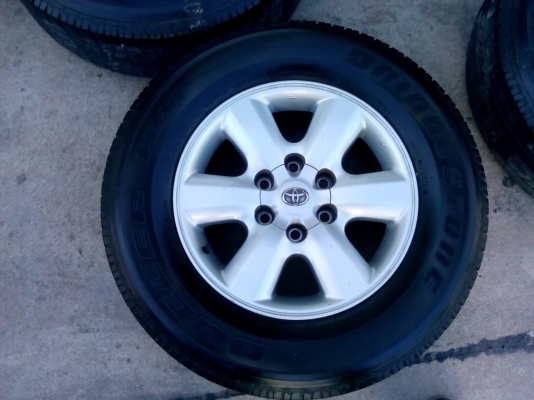 แม็กขอบ17*7.5พร้อมยาง6800