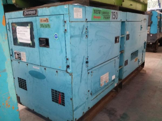 DCA-150SPM # 3703690 : Denyo Genset นำเข้าจากญีปุ่น by กุ้ง:081-3062283