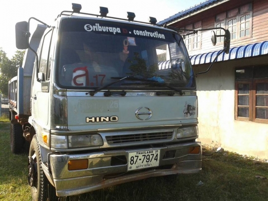 ขาย6ล้อดัมพ์ใหญ่ HINO HO7C ยาง900R20 พ.เพาเวอร์ เบรคทิ๊ฟฟี่ แชชซีสวย เอกสารเล่มทะเบียนพร้อมโอน ภายในสวย สภาพพร้อมลุยงาย จัดไฟแนนซ์ได้ภายใน1วัน