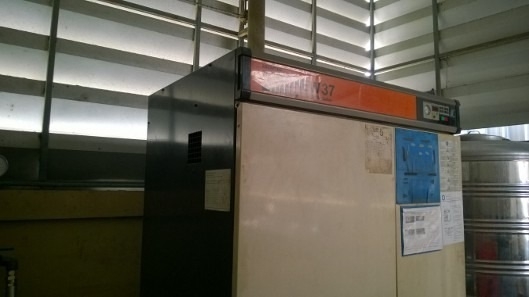 ปั๊มลมสกรูHITACHI HISCREW. 50Hp พร้อมใช้งาน ปั๊มลมสกรูHITACHI HISCREW. 50Hp พร้อมใช้งาน