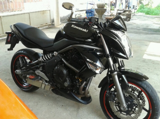 kawasaki er6 650cc ปี2011วิ่งมา19000โลสภาพกิ้ฟๆ