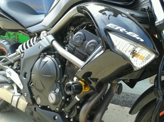 kawasaki er6 650cc ปี2011วิ่งมา19000โลสภาพกิ้ฟๆ