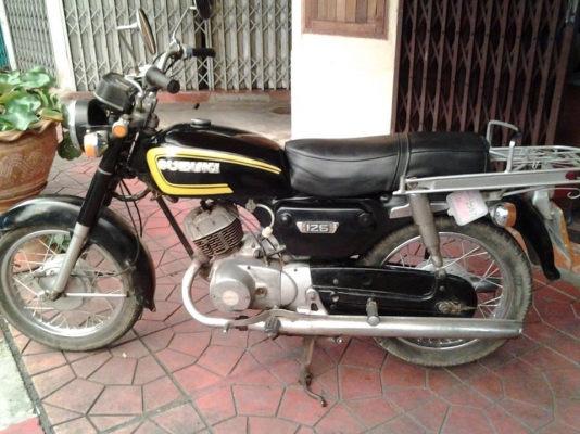 ขายซูซูกิk125m3มีทะเบียนชุดโอนภาษีเต็มสตาร์มือสนใจติดต่อสรกฤช091-8892274    086-0767308