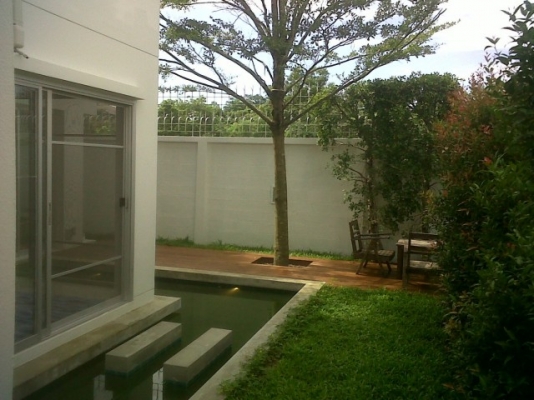 บ้านเดี่ยว หมู่บ้านโนเบิ้ลจีโอ เนื้อที่ 50 ตรว. มีสระว่ายน้ำ ตกแต่งสวย