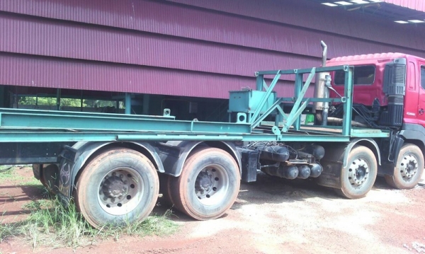 รถฮีโน่ 12 ล้อ 414 แรงม้า.  ( รถประกอบ )  สนใจติดต่อ 081 - 6079515