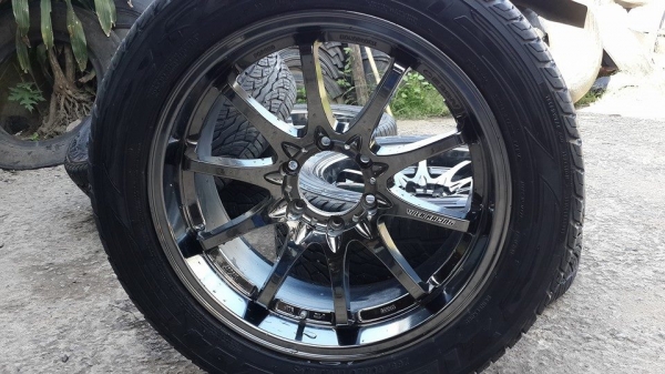 CE28 ขอบ 20 แบล็คโครม พร้อมยาง Falken(japan) ปี11 สวยๆดอกเต็มๆ