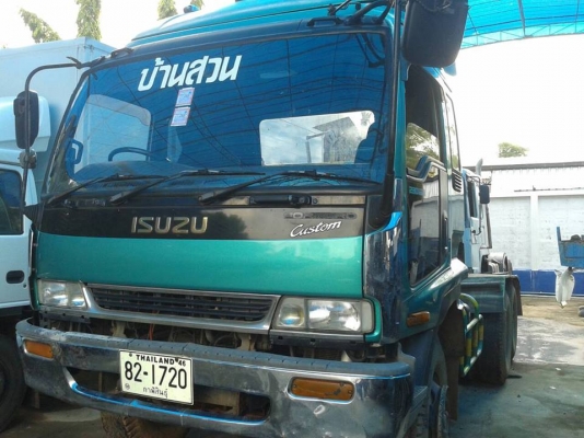 ขาย10ล้อหัวลาก อีซูซุDECA 270 2เพลา 10เกียร์ฟลูเลอร์ เครื่องดี แชชซีสวย ระบบพร้อมใช้งาน เอกสารเล่มทะเบียนพร้อมโอน แอร์เย็น จัดไฟแนนซ์ได้