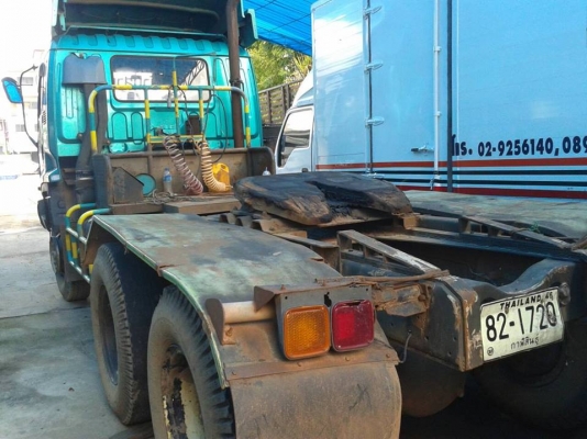 ขาย10ล้อหัวลาก อีซูซุDECA 270 2เพลา 10เกียร์ฟลูเลอร์ เครื่องดี แชชซีสวย ระบบพร้อมใช้งาน เอกสารเล่มทะเบียนพร้อมโอน แอร์เย็น จัดไฟแนนซ์ได้