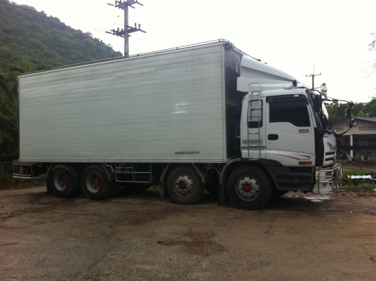 ขาย ISUZU GXZ 360 รถนอกเพลาเดียว ตู้สแตนเหลส