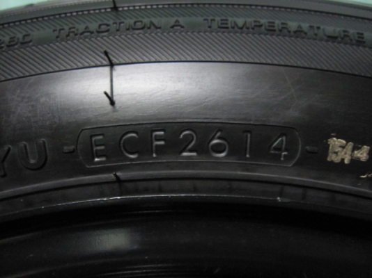 ขายยางติดรถป้ายแดง Honda City ยางปี 14 ขนาด 175 65R 15 ถอดจากศูนย์