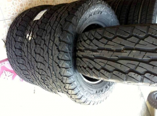 ยางAll-Terrainขอบ17 Falken Wildpeak A/T265 65 r17 ชุดละ15000 ยางAll-Terrainขอบ17 Falken Wildpeak A/T265 65 r17 ชุดละ15000