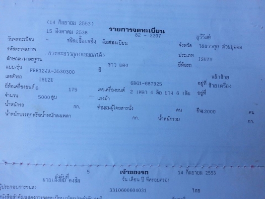 ขายดั้มร็อกกี้ 175แรง เครื่องดี แคชซีสวย พ.เพาเวอร์ เบรกทิฟฟี่ ภายในสวย ยาง825ขอบ16 สภาพพร้อมใช้งาน เอกสารพร้อมโอน จัดไฟแนนซ์ได้ เงื่อนไขง่ายๆวันเดียวรับรถ สนใจโทร 090-8588220คุณนะ ID:narong498 หรือ www.truck.in.th/498 FB:ณรงค์ ซื้อขายรถมือสอง(เว็บไซต์ส่ว