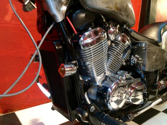 T&amp;T BIKE RAMA2ขายHONDA STEED 400 ปี96 อินวอย+สพม.แท้ ชุดแต่ง EASHRIDERS แท้ทั้งคันขาย57500฿