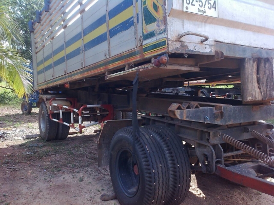 hino2k260พ่วงดั้มแม่ลูก