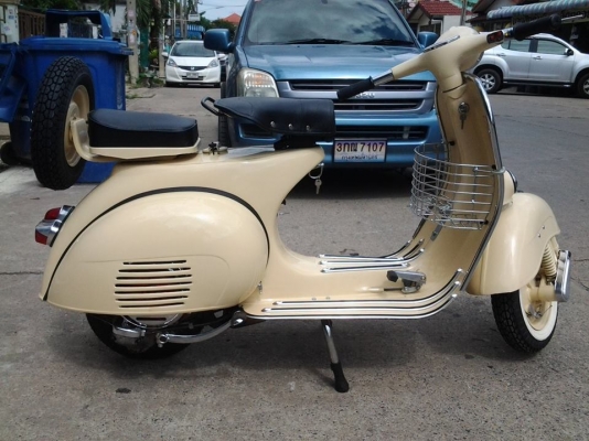 รับสั่งทำ Vespa และบริการหลังการขาย ร้าน Pong_Motor_Classic รับซ้อม ปะผุ ผ่นสี ขายซาก บริการครบวงจร