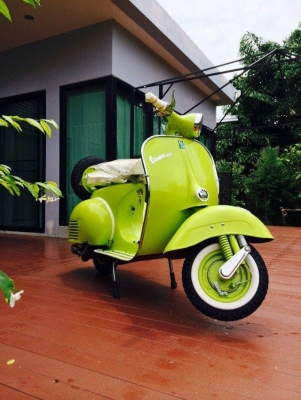 รับสั่งทำ Vespa และบริการหลังการขาย ร้าน Pong_Motor_Classic รับซ้อม ปะผุ ผ่นสี ขายซาก บริการครบวงจร