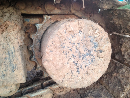 ขายรถแม็คโคร  PC 200-5 เล่มทะเบียน