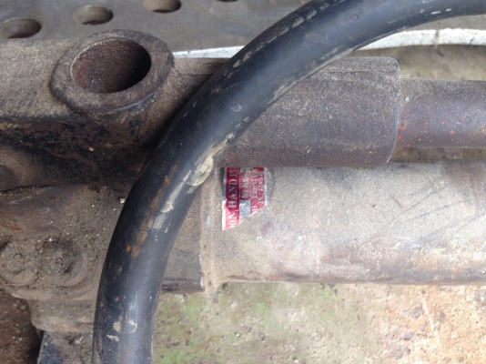 เครื่องดัดเหล็กอะไรสักอย่าง (ดัดไฮโดรลิกส์อะไรสักอย่างค่ะ)