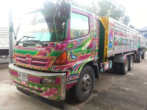 ขายรถ10ล้อ HINO MEGA1J 220แรง แม่ลูก ดัมพ์ ปี04