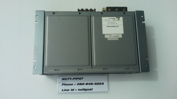 แอมป์ Alpine 2Ch MRV-T300 เสียงดี สวยๆ มือสองญี่ปุ่น