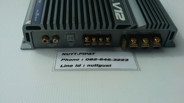 แอมป์ Alpine 2Ch MRV-T300 เสียงดี สวยๆ มือสองญี่ปุ่น