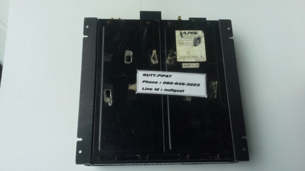 แอมป์ Alpine 4Ch Model 3553 เสียงนุ่มใส มือสองญี่ปุ่น