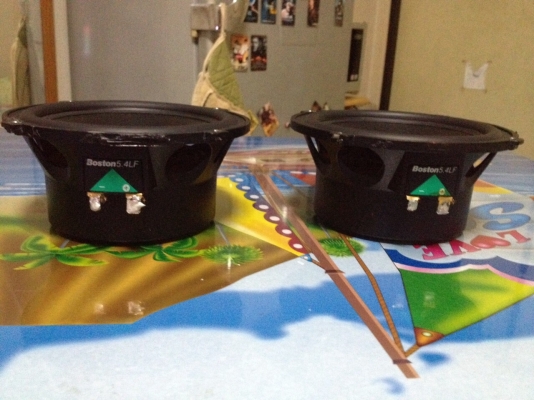 ลำโพงติรถยนต์Boston pro series 5.4 รุ่นท๊อปสภาพสวยเสียงดีรายละเอียดดีมากใสๆ