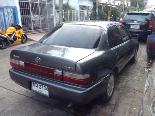 ขายครับ TOYOTA COROLA สามห่วง ปี 96 เครื่องดี เกียรธรรมดา เเอรหนาว ช่วงล่างได้ พร้อมใช้ไฟฟ้า วิ่งไกล สบาย 39000 กอล์ฟครับ 085-359-4089 ดูรถสายไหม วงศกรครับ ขายครับ TOYOTA COROLA สามห่วง ปี 96 เครื่องดี เกียรธรรมดา เเอรหนาว ช่วงล่างได้ พร้อมใช้ไฟฟ้า วิ่งไกล สบาย 39000 กอล์ฟครับ 085-359-4089 ดูรถสายไหม วงศกรครับ