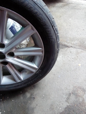 ขายล้อแม็กติดรถขอบ17  5รู114มี1วงไว้ทำอะไหล่