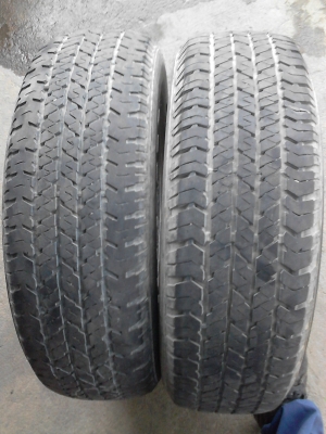 205/70R15  BRIDGESTONE DUELER H/T  มี 2 เส้น   TEL.081-427-3941