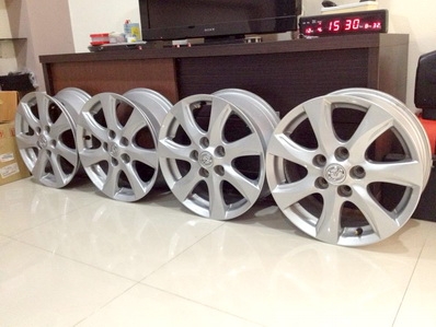 แม็กซ์16 รถMAZDA ปี12-13 สภาพใหม่ทั้งชุด 5รู114 ตจว ส่งได้ครับ