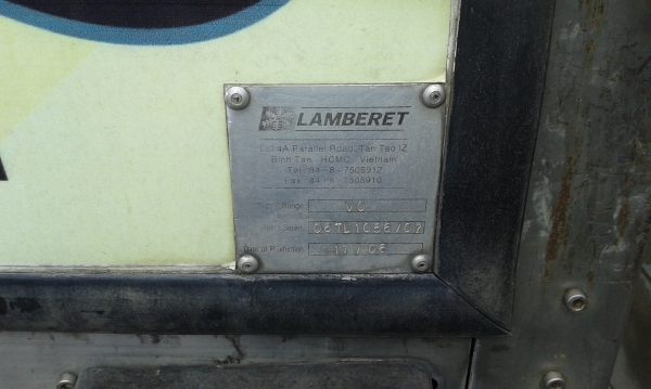 ขายตู้ห้องเยน บรรทุกใส่4ล้อกลาง