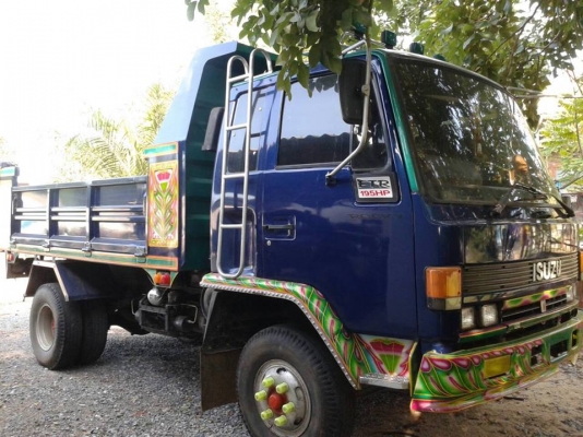 ขาย6ล้อดัมพ์ อีซูซุร็อคกี้ 195 6HE1 ต่อใหม่ เอกสารเล่มทะเบียนพร้อมโอน จัดไฟแนนซ์ได้ สภาพสวยแอร์เย็น