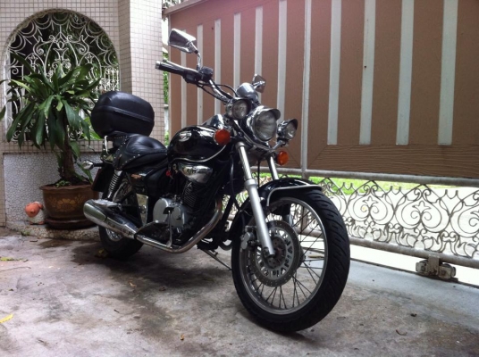 ขออนุญาติขาย KAWASAKI BOSS 175 cc. แต่งฮาเล่ย์ สตาร์ทมือ โอนให้ฟรีจ้า
