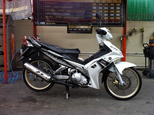 ขออนุญาติขาย Yamaha Spark135RR ปี51 ขาวมุก โอนให้ฟรีครับ