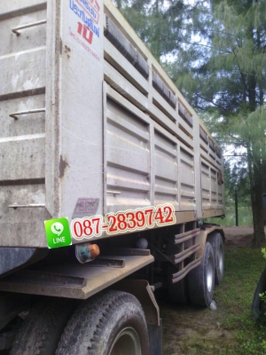 ยกให้ รถพ่วงดั้มพ์ ยี่ห้อ FAW จํานวน 5 ชุด