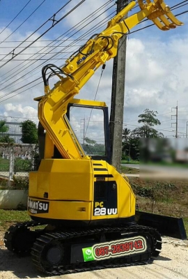 ขายรถแบคโฮ KOMATSU PC 28 UU