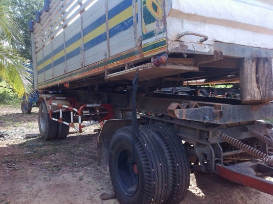 ขายด่วน hino 2k เครื่อง 260พ่วงดั้มแม่ลูก