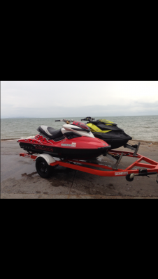 ขาย jetski Seadoo Rxp215 ซุปเปอร์ชาร์ท ปี 2007 สภาพดี แฮนแต่ง เบาะแต่ง เรื่อศูนย์