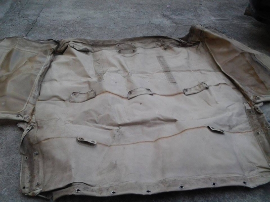 ขายผ้าใบหลังคาเต็มใบ Jeep J-series