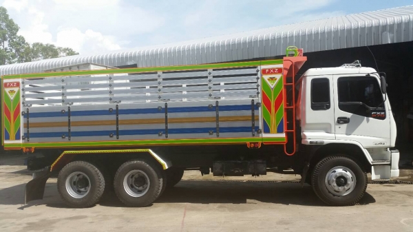 ISUZU..FXZ.270 แรง.ยูโร2.กระบะดั้มต่อใหม่สภาพสวยพร้อมใช้งาน.รถปี.2548.